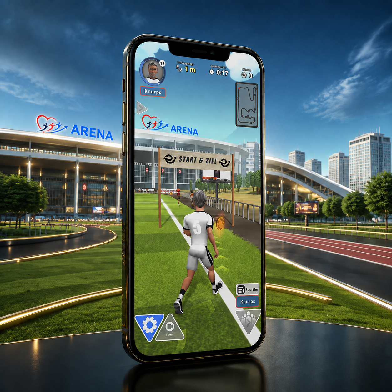 ido.STARzn – 3D-Welt, Plattform und Bewegungsmodus