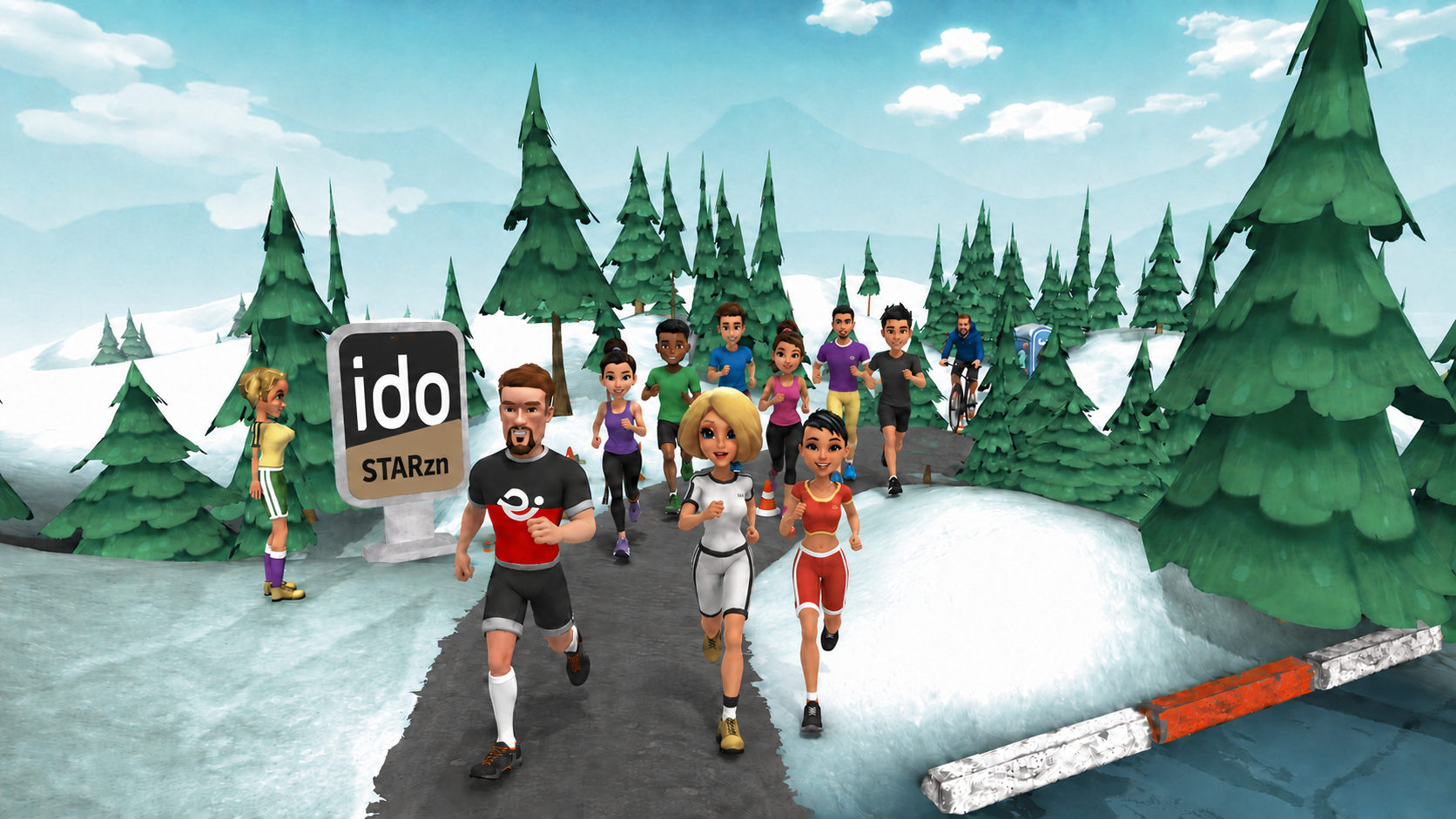 ido.STARzn Community-Spendenläufe – Läufer gemeinsam unterwegs für soziale Projekte und Charity