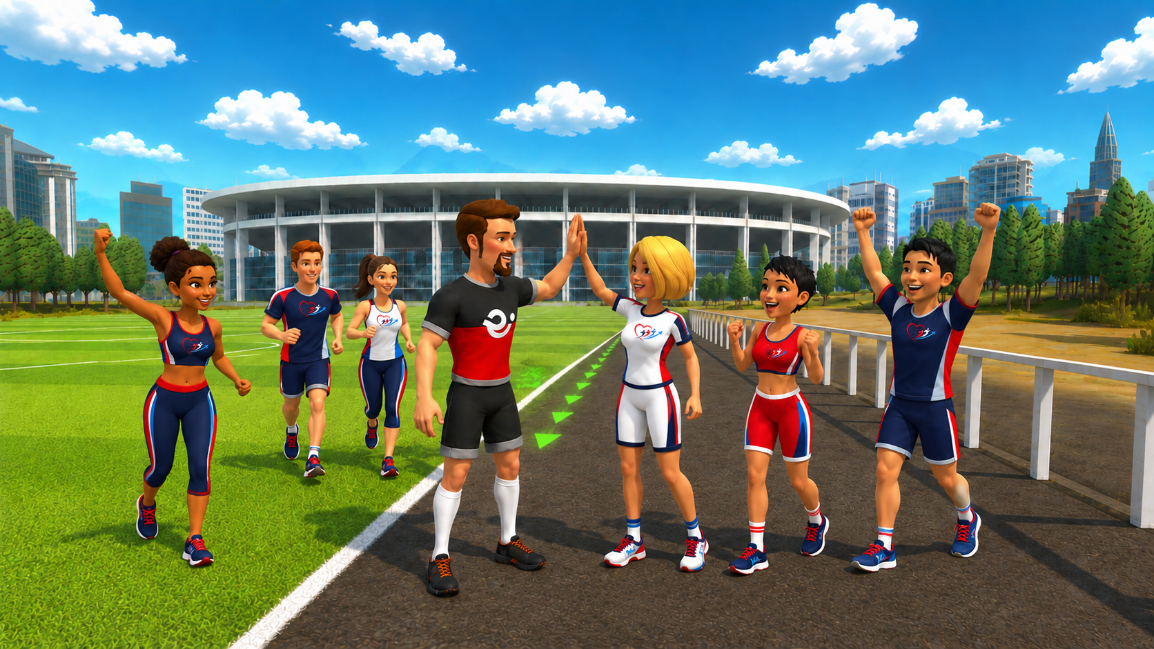 3D Avatare Gruppe – Eigene Avatare & Botschafter in der one.heartbeat App